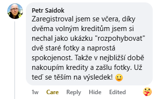 Recenzja na Facebooku 1